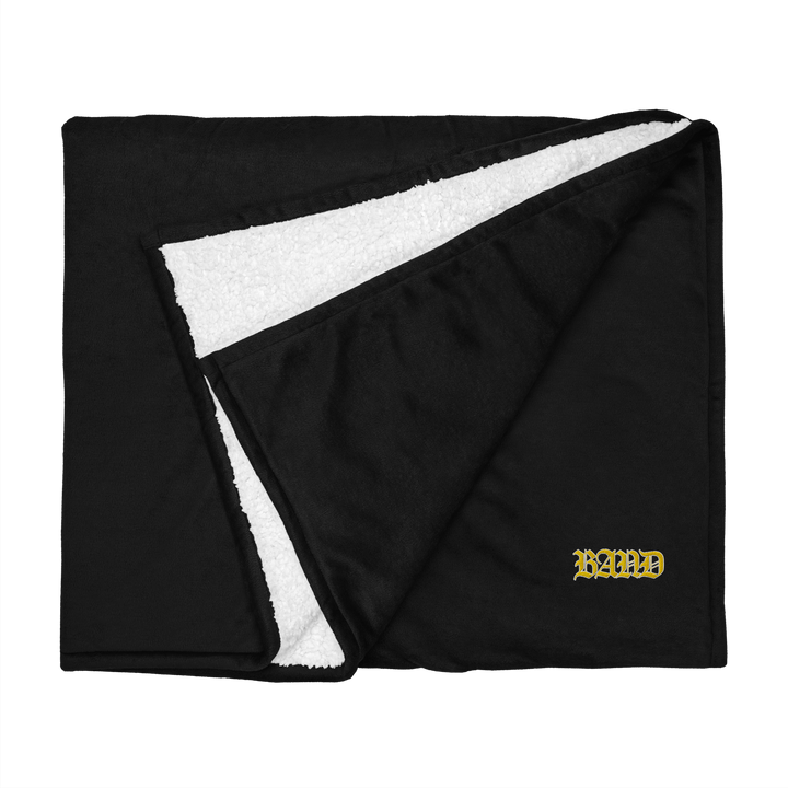 Band sherpa blanket